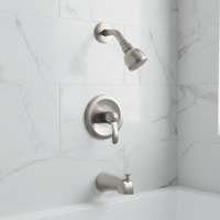 Système de douche Robinet de douche chromé classique par Haijun Garniture murale en laiton pour baignoire et plafond de douche