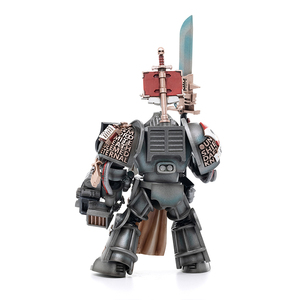 JOYTOY Warhammer 40K Grey Knights Terminator Jaric <span class=keywords><strong>Thule</strong></span> 1/18 Figurine de collection Modèle officiel authentique - Product Image 5