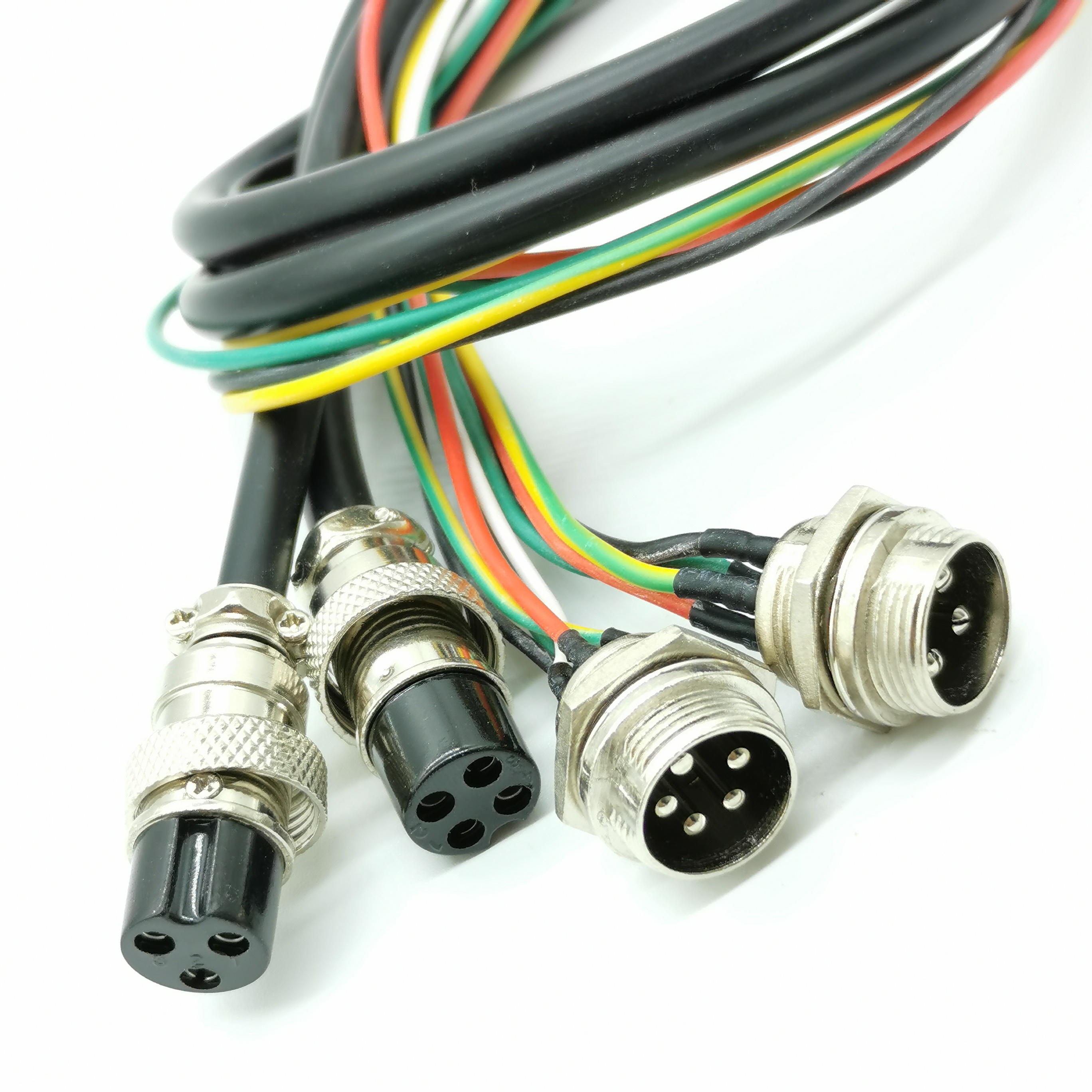 CNCマシン用4ピンGX-16 GX12から4ピンJST-SMへの変換ケーブル（22AWG