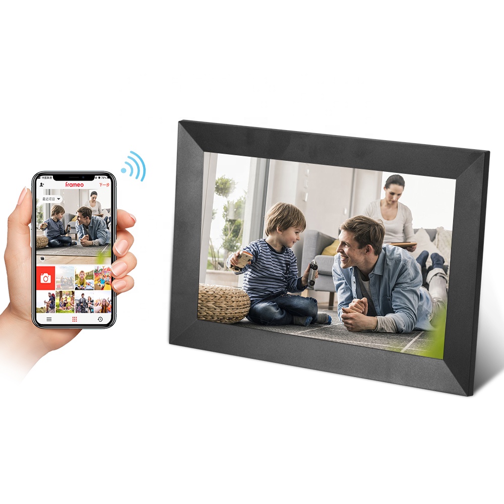 10,1 дюймов, многопользовательское приложение для совместного использования телефона, видео, фото, сенсорный экран, цифровая фоторамка, Wi-Fi