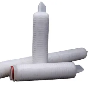 TS Filter 10 Inch Filter Sterilized Mixed Cellulose Esters Pleated Membrane Filter Cartridge Process Water of Microelectronics