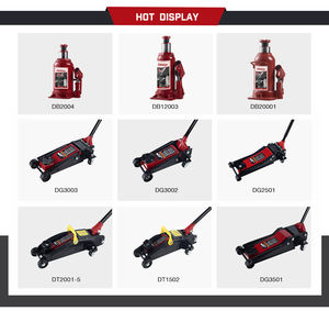Cric hydraulique de sol en acier Disen DT2001HY fiable, capacité 2 tonnes, plage de levage 130-330 mm, certifié CE GS BSCI ISO9001 - Product Image 5