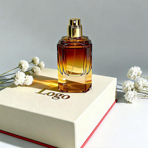 Conception libre de haute qualité Logo personnalisé Cologne Bouteille de parfum ambré vide de luxe pour homme avec boîte cadeau personnalisée - Product Image 4