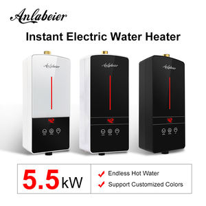 Chauffe-eau électrique à économie d'énergie 220V 5500W, commande tactile, étanche IPX4, écran LED, fonctions intelligentes, montage mural, prise US - Product Image 4