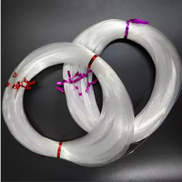 Fil de pêche en soie non élastique, matériel de bricolage pour la fabrication de perles, accessoires, ligne transparente, modèles de pêche en cristal complets