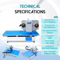Nouvelle machine automatique de dorure à chaud et de marquage à chaud Yinghe 8025 pour couvertures de livres en cuir et papier, en promotion
