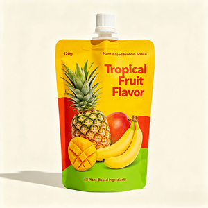 Bebida Deportiva en Bolsa Portátil, Batido de Proteína Vegetal, Sin <span class=keywords><strong>Gluten</strong></span>, Orgánica, Suplemento Deportivo - Product Image 1