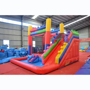 Customized Fun Fairy Tale Inflatable Bounce Castle Mini Size Blue Inflatable Bouncer For Girls Party