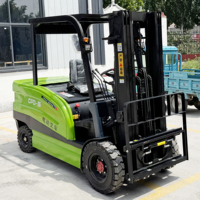 Carrello Elevatore Elettrico a Batteria con Sistema Idraulico Sicuro, Capacità 3500kg, per Porti e Magazzini