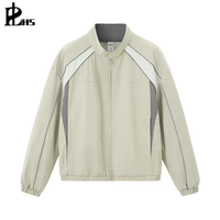 Vêtements pour hommes |   Ensemble Sportif Rétro Fonctionnel - Nouvelle Collection Automne 25 : Veste de Course Américaine et Pantalon Décontracté Ample à Manches Longues