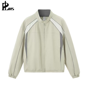 Ropa para Hombre |   Traje Deportivo Retro Funcional -25, Nueva Colección de Otoño, Chaqueta de Carreras Estilo Americano, Pantalones Casuales de Pierna Ancha con Estampado de Leopardo - Product Image 2