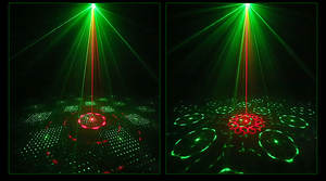 Lumières <span class=keywords><strong>de</strong></span> fête Dj Disco RGB 3 lentilles DJ stroboscopique son activé lumières <span class=keywords><strong>de</strong></span> scène pour noël Halloween décorations cadeau - Product Image 6