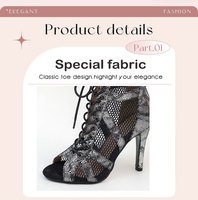 Nouvelles Bottes Sexy 2026 pour Femme à Talons Hauts, Bout Ouvert Souple, Stilettos, Chaussures de Danse Jazz, Semelle Intérieure en Caoutchouc, Bottines Personnalisables