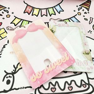 Porte-clés en plastique personnalisé à faible MOQ pour photocartes d'idols Kpop, présentoir de cartes en acrylique - Product Image 6