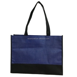 Sac non tissé bleu, sac à linge non tissé, couleurs assorties, sac non tissé écologique - Product Image 1