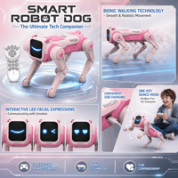 Jouet dinosaure électrique intelligent télécommandé, contrôle par application, GPS, Wi-Fi, fonction 'suivez-moi', pour intérieur et extérieur, cadeau d'anniversaire, vente en gros