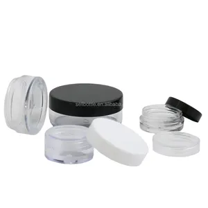 1G 2G 3G 10G 20G Cosmetic瓶Cosmetic Bead Storage Makeup Cream Box Plastic Container Short Bottle