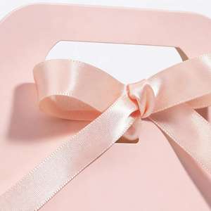 Caja de Regalo de Papel Kraft Ecológica, Biodegradable, Duradera, Reciclable, Reutilizable e Impermeable para Bodas y Fiestas, con Diseño Troquelado - Product Image 2