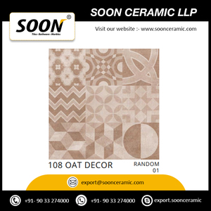Carreaux de porcelaine vitrifiés à haute brillance 600X600 MM pour carreaux de sol de décoration de chambre et de salon - Product Image 4