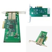 Puertos de fibra duales PCIe Gigabit Dispositivo de transmisión unidireccional Tx Solo tarjeta adaptadora de servidor Ethernet de fibra óptica NIC