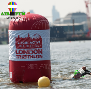 Cilindro Publicitario de PVC Personalizado Sellado al Aire, <span class=keywords><strong>Boyas</strong></span> Inflables de Agua, Tubos Flotantes para Parques Acuáticos - Product Image 4