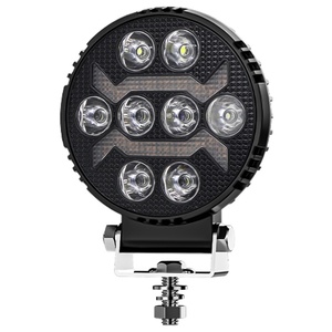 ไฟทำงาน LED ทรงสี่เหลี่ยมจัตุรัสขนาด 4 นิ้ว 12V พร้อมไฟ DRL สำหรับวิ่งกลางวัน และไฟสัญญาณสีเหลือง สำหรับรถบรรทุก มอเตอร์ไซค์ รถออฟโรด 4x4 - Product Image 3