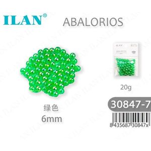 Perline Verdi Ilan Abalorios 6mm 20g per Creazione di Gioielli - Product Image 3