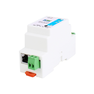 Servidor de dispositivo serie de 1 puerto RS485 a <span class=keywords><strong>Ethernet</strong></span> para Modbus TCP/MQTT con características Modbus maestro/esclavo y montaje en riel DIN - Product Image 2