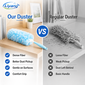 Recharges de balais à poussière jetables en microfibre portables en gros, compatibles avec le balai à poussière <span class=keywords><strong>Swiffer</strong></span> pour le nettoyage domestique - Product Image 6