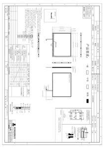 โมดูลจอแสดงผล TFT ขนาด 6.4 นิ้ว ความละเอียด 1024x768 พร้อมอินเทอร์เฟซ LVDS สำหรับใช้งานในยานยนต์ - Product Image 6