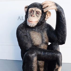 Fournitures de fête à thème de cirque, fibre de verre réaliste, grande <span class=keywords><strong>girafe</strong></span>, lion, éléphant, statues d'animaux à vendre - Product Image 6