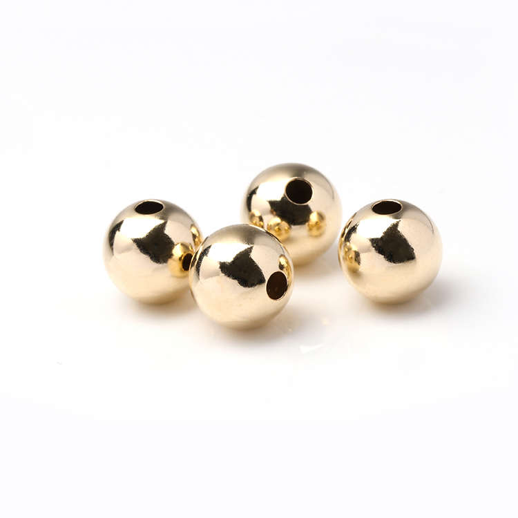 2-10Mm 14K Gold Filled Ronde Losse Kralen Voor Armband Ontwerp