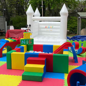 <span class=keywords><strong>Piscine</strong></span> à balles de haute qualité pour enfants équipement de fête résistant à l'eau propre intérieur doux jouer bébé fosse à balles <span class=keywords><strong>avec</strong></span> <span class=keywords><strong>toboggan</strong></span> - Product Image 5