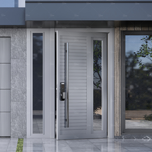 Trung Quốc yohome tùy chỉnh hiện đại bên ngoài chính cổng thiết kế cửa trước biệt thự sang trọng lớn pivot cửa bên ngoài cửa - Product Image 5