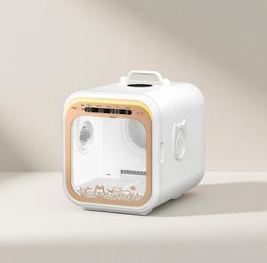 Caja Secadora para Mascotas de Plástico ABS Ecológica, Antibacteriana, Inteligente y Moderna de 67L, Diseño Simple y Elegante para Perros y Gatos - Product Image 1