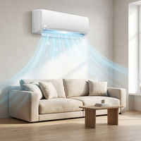 AC Split Inverter Pintar 12000BTU Tenaga Surya OEM Kustomisasi dengan Pipa Tembaga Penuh, Pasokan Pabrik
