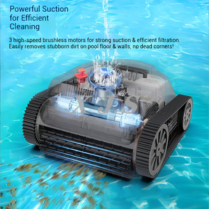 Aspiradora Robótica Inalámbrica Portátil Recargable Eléctrica Inteligente Automática para Piscinas Subacuáticas - Product Image 2