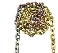 G70 Cadena de carga Cadena de encuadernación 2 Grado 70 3/8 "X 20 'Cadenas de transporte con ganchos de agarre en los extremos