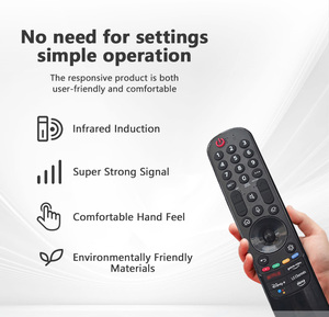 Vente chaude MR22GA AKB76039902 Magic Télécommande Fonction Vocale Fonctionne pour LG Smart <span class=keywords><strong>TV</strong></span> Paquet de Boîte de Papier Rouge Version <span class=keywords><strong>Pas</strong></span> <span class=keywords><strong>Cher</strong></span> - Product Image 2