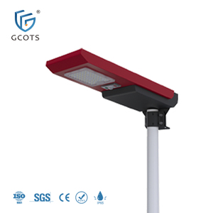 GCOTS Lampes solaires extérieures en aluminium de haute qualité avec capteur, indice IP65, pour jardin, route, parking, éclairage LED de rue SL-CH Spli - Product Image 1