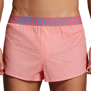 European American Men's Breathable Knitted Cotton <strong>Boxers</strong> &amp; Briefs Mid-Rise Wholesale Foreign Trade - Product Image 2