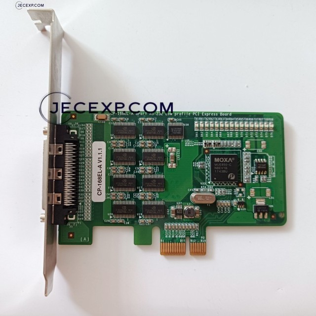 CP-168EL-A V1.1.1 8 Port RS-232 Low Profile PCI Express Board