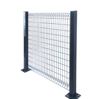 Açık ucuz çit sıcak daldırma galvanizli 3d tel örgü çit Panel çiftlik için