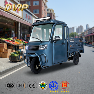 Vélo <span class=keywords><strong>cargo</strong></span> électrique à trois roues de 800 W, cabine fermée, longue autonomie, transport agricole, vente en gros d'usine en Chine - Product Image 1