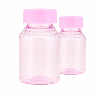 Bouteille d'emballage alimentaire en PET scellée de 150 ml pour capsules de suppléments, huile de poisson, comprimés de vitamines