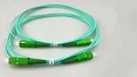 EONKEY Cordon de brassage à fibre optique 1,6 mm G657A2 3,0 mm 1,5 m 2 m 3,5 m 3 m 4 m jaune vert aqua blanc garter