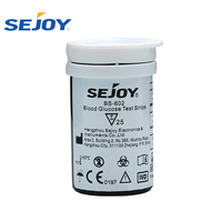 Sejoy Bandelettes de test de glucose Bandelettes de test de glycémie sans code diabétique