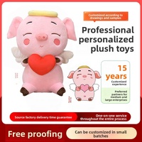 Peluches personnalisées super douces avec rembourrage en coton PP, brodées, anti-stress, cadeaux d'anniversaire, design dragon