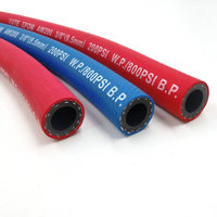 Manguera de aire/agua EPDM de alta temperatura multiusos para compresor de aire y refrigerante (I.D.) 5/16" W.P. Servicio de Corte de 20 Barras, 100m de Longitud