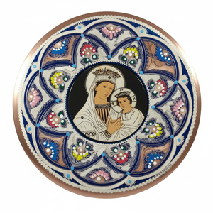 24x24cm Plaque de cuivre Icône Design Plaque Iconic Home Decorative Item - Product Image 2